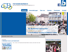 Tablet Screenshot of ceboborbeck.de